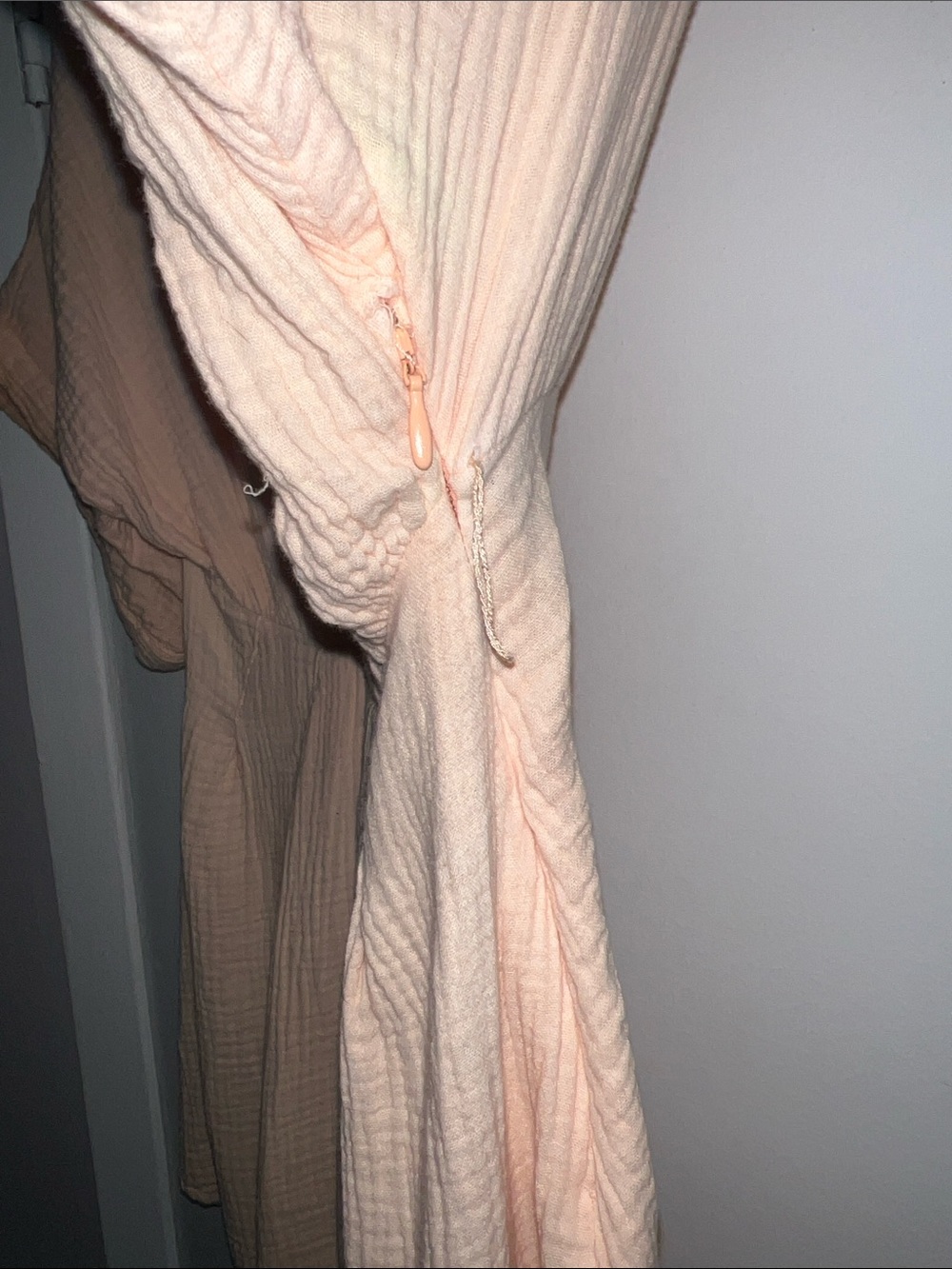 Free People Peach Wrap Romper - Picture 5 of 8